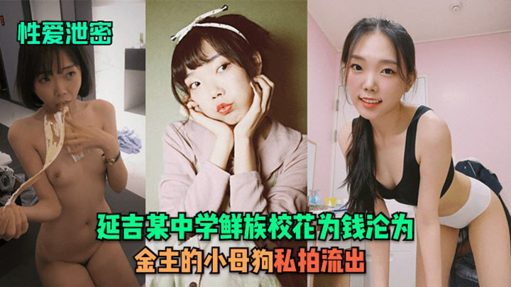 【性爱泄密】延吉某中学鲜族校花为钱沦为金主的小母狗!私拍流出